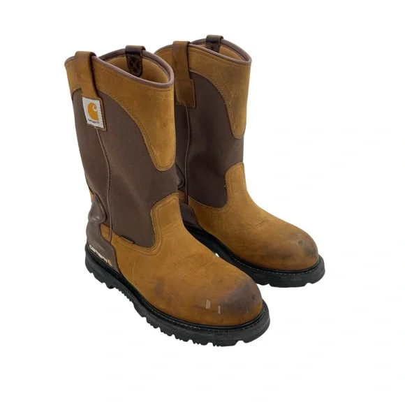 Carhartt Heritage Waterproof Wellington 9 1/2W Brown - Picture 2 of 16